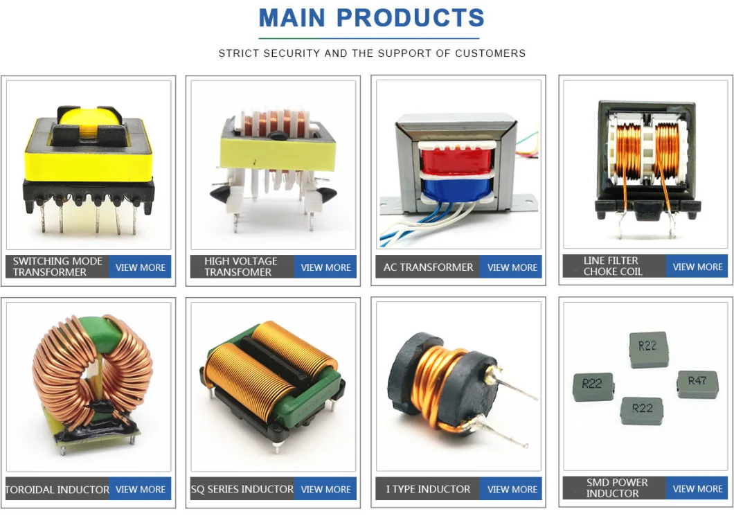Cusutom Ep Series Ep13 SMD Transformer Electronics Transformer Switching Power Supply Electronic Transformer